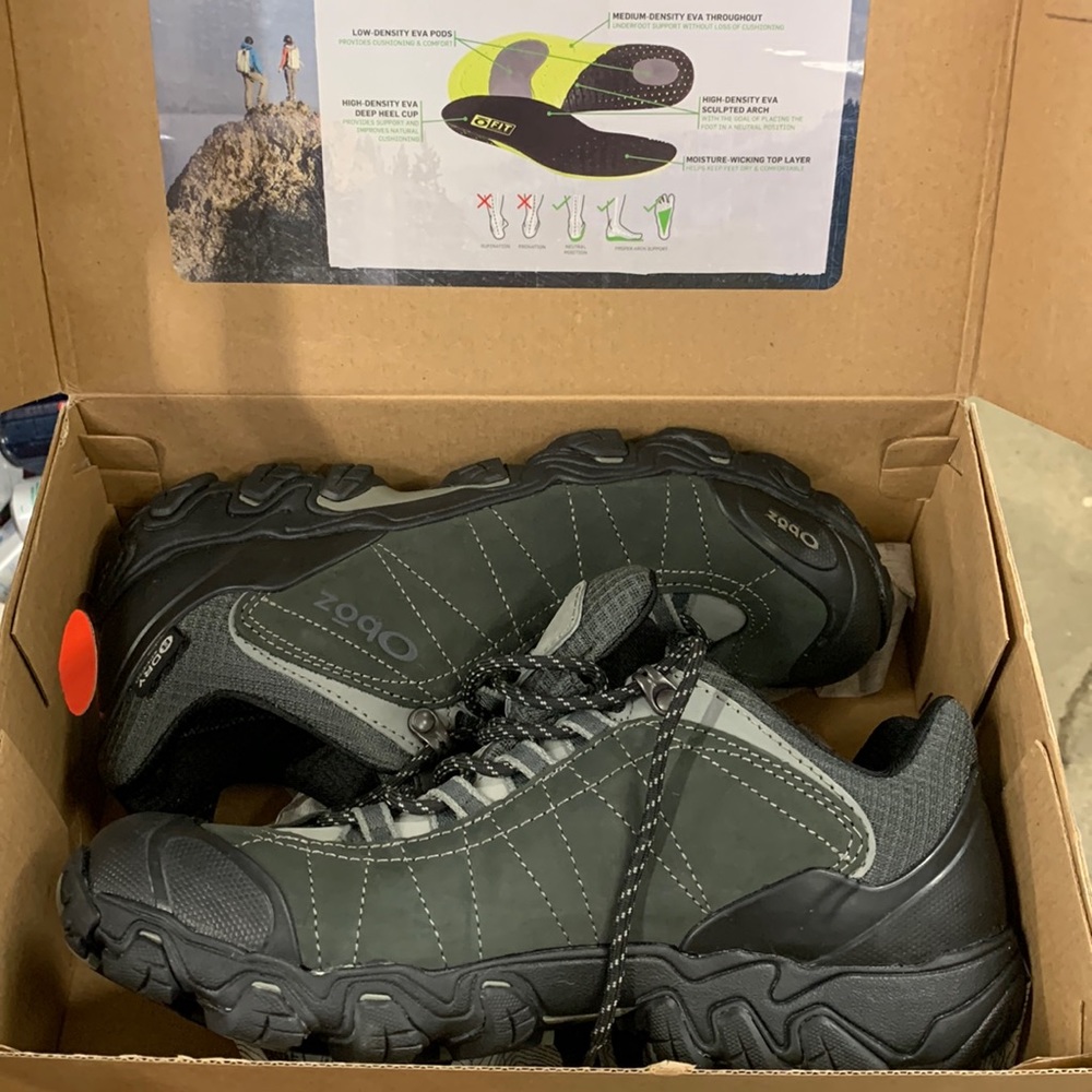 Pair of New in Box Oboz shoes